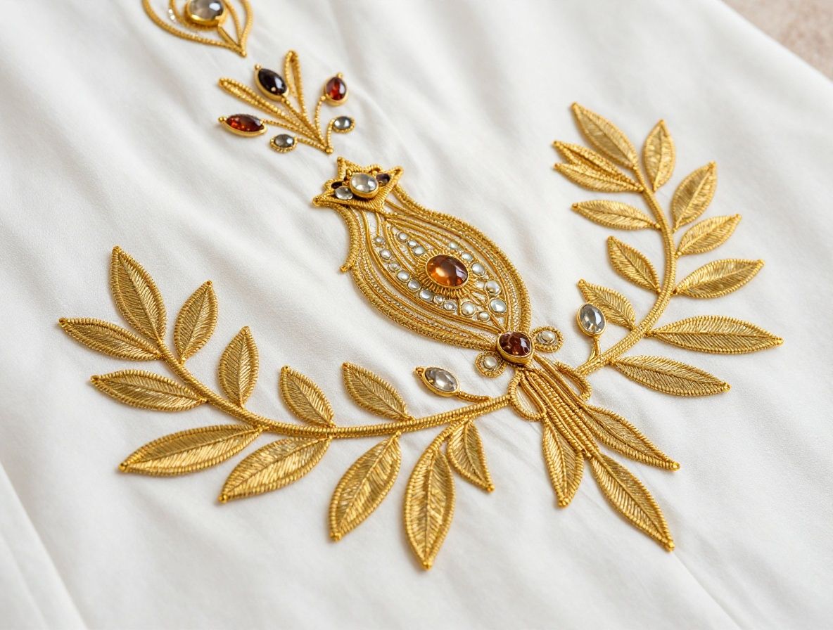 Conjunto de sastrería de alta costura masculina en lana gris marengo sobre percha de madera en camerino de diseñador con espejos de cuerpo entero y luz lateral